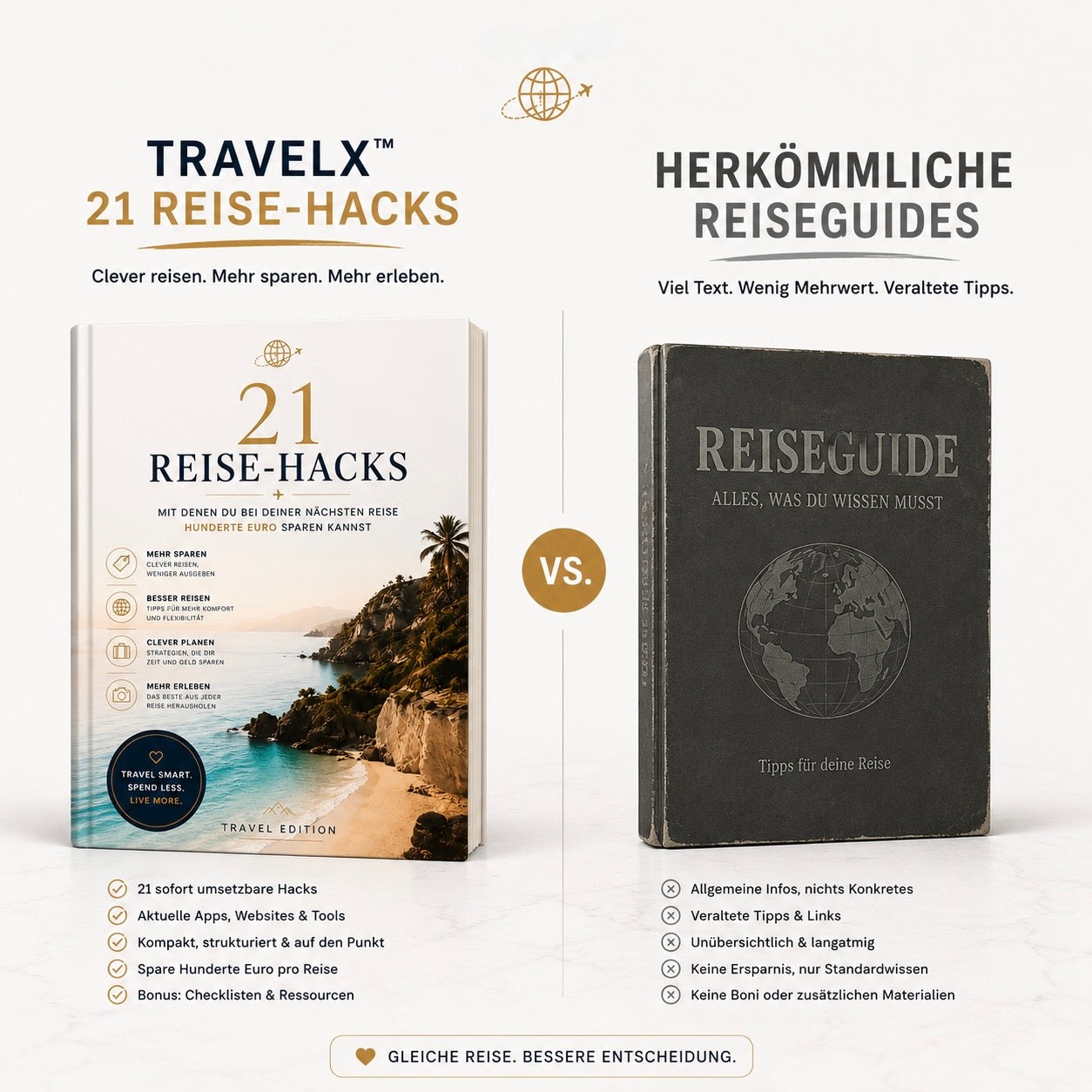 TravelX™ – 21 Reise-Hacks